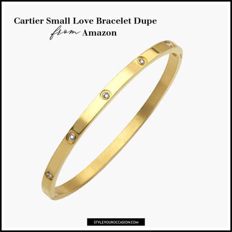 amazon dupe cartier love bracelet|cartier love bracelet replica.